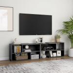 Telerikapp, k&otilde;rgl&auml;ikega hall, 149 x 30 x 52 cm, tehispuit
