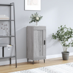 Puhvetkapp, hall sonoma tamm, 34,5x34x90 cm, tehispuit