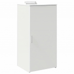 Hoiukapp, valge, 50x45x103,5 cm, tehispuit