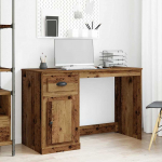 Laud sahtliga uksega vana puit 50 x 115 x 75 cm tehispuit