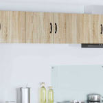 K&ouml;&ouml;gikapp riiuliga 2 pcs sonoma tamm 40 x 31 x 40 cm tehispuit