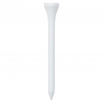 Golfi aval&ouml;&ouml;gitikud 1000 tk, valge, 83 mm, bambus