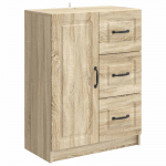 K&otilde;ide sahtliga sonoma tamm 66 x 34,5 x 87 cm tehispuit