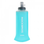 Rockbros 35210027001 soft flask running water bottle 500 ml - light blue
