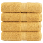 Premium-klassi k&uuml;lalister&auml;tikud solund 4 tk kuldsed 30 x 50 cm 600 g/m&sup2;