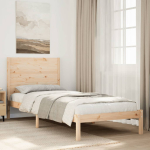 Voodiraam ilma madratsita, 90x220 cm, m&auml;nnipuit