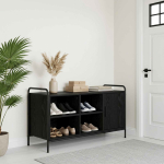 Kinga kapp 100 x 39,5 x 55,5 cm tehispuit must tamm