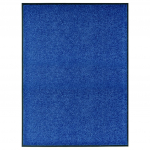 Uksematt pestav, sinine, 90 x 120 cm