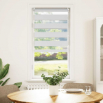 Triibuline ruloo 40 x 100 cm valge