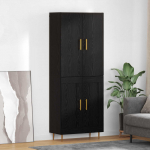K&otilde;rgushein must tamm 69,5 x 34 x 180 cm tehispuit