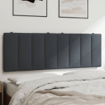 Voodipeatsi padi hanko, tumehall, 120 cm, samet