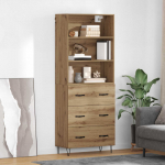 K&otilde;rgushein sahtliga k&auml;sit&ouml;&ouml;puu 69,5 x 32,5 x 180 cm tehispuit