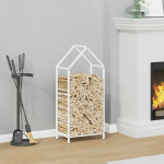 K&uuml;ttepuude rest, valge, 40x25x90 cm, k&uuml;lmvaltsitud teras