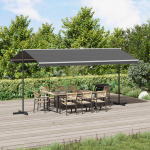 Iseseisev varikatus hall 5 x 3 m pol&uuml;ester