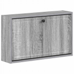 Seinale kinnitatav jalan&otilde;ude kapp ede 71 x 17 x 43 cm tehispuit
