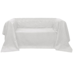 Mikro-seemisnahast diivanikate, kreemjas 140 x 210 cm