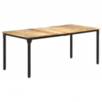 S&ouml;&ouml;gilaud, 180 x 90 x 76 cm, t&ouml;&ouml;tlemata mangopuit
