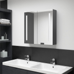 Led vannitoa peegelkapp, hall, 62 x 14 x 60 cm