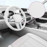 Autokile 2 tk, 3d, valge, 100 x 150 cm