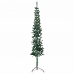 Kitsas poolik kunstkuusk alusega, roheline, 240 cm