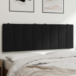 Voodipeatsi padi hanko, must, 120 cm, samet