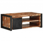 Mitmev&auml;rviline diivanilaud 90x50x36 cm taaskasutatud t&auml;ispuit