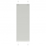 Plisseeritud ruloo helehall 40x100 cm kanga laius 39,4 cm