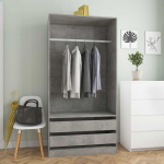 Garderoob betoonhall 100 x 50 x 200 cm tehispuit