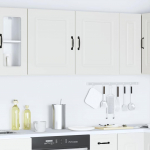 K&ouml;&ouml;giseinakapid 2 tk "kalmar" white engineered wood