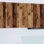 Seinakapp k&ouml;&ouml;ki riiuliga vana puit 40 x 31 x 80 cm tehispuit