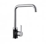 PYRAMIS SILVIO DUO granite black mixer