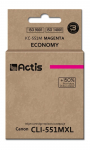 Actis KC-551M Ink (replacement for Canon CLI-551M; Standard; 12 ml; magenta)