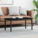 Kohvilaud must tamm 100 x 50 x 45 cm tehispuit
