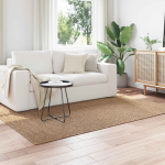 Alavaibad moire ristk&uuml;lik neutraalne 170 x 120 cm