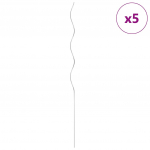 Spiraalsed taimetoed 5 tk, tsingitud teras, 110 cm