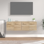 Seinakapid, 2 tk, sonoma tamm, 60 x 36,5 x 35 cm, tehispuit