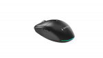 Gembird MUSW2-6B-01 Dual-mode wireless mouse (2.4G + BT), 1600 DPI, 6-button, black