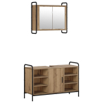 Vannitoa kapikomplekt 2 tk artisan tamm 65,5 x 34 x 61 cm