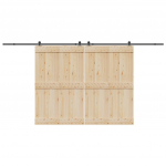 Liugukse tarvikute komplekt 427 cm terasest, must