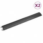 Kaablikaitse kaldteed 2 tk, 98,5 cm, must