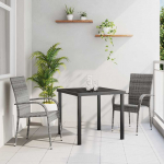 Aia s&ouml;&ouml;gilaudade komplekt 3 pcs hall pol&uuml;rooster