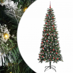 Tehisj&otilde;ulupuu roheline 210 cm pvc, plastikk ja teras