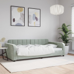P&auml;evavoodi, helehall, 100 x 200 cm, samet