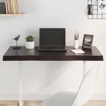 Lauaplaat, tumepruun, 100 x 60 x (2-6) cm, t&ouml;&ouml;deldud t&auml;ispuit