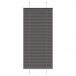 Plisseeritud ruloo must 55x100 cm kanga laius 54,4 cm pol&uuml;ester