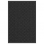Uksematt, must, 40 x 60 cm