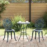 Aia bistroo komplekt 3 pcs roheline alumiinium