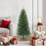 Tehisj&otilde;ulupuu koos alusega roheline 120 cm pvc, pe ja teras