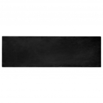 Kunstlik k&uuml;&uuml;liku karv mat olite must 80 x 250 cm pol&uuml;ester