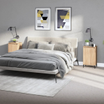 &Ouml;&ouml;kapid 2 tk, sonoma tamm, 40x35x70 cm, tehispuit